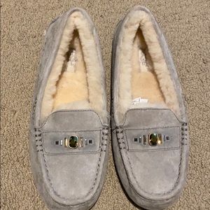 Brand new never worn Ugg moccasin with Swarovski